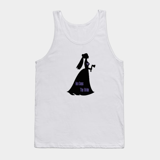 Here comes the Bride Tank Top by magicmirror